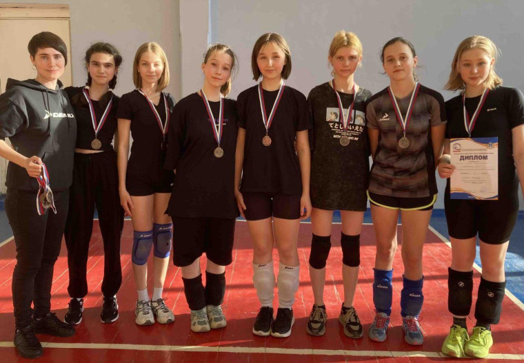 101 лицей. Волейбол. Школьный спортивный клуб "Спортивная лига".